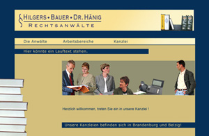 Präsentation online seit dem 8. Mai 2005
